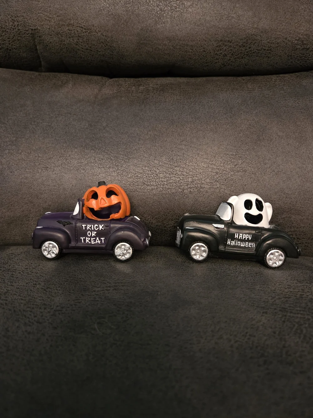 Halloween Pumpkin & Ghost Deco Cars